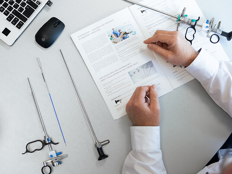 OEM private design by medical endoscopy expert Henke Sass Wolf.